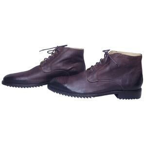 MARTIN DINGMAN COUNTRYWEAR Chukka Boots Brown Leather Men's Size 12 D